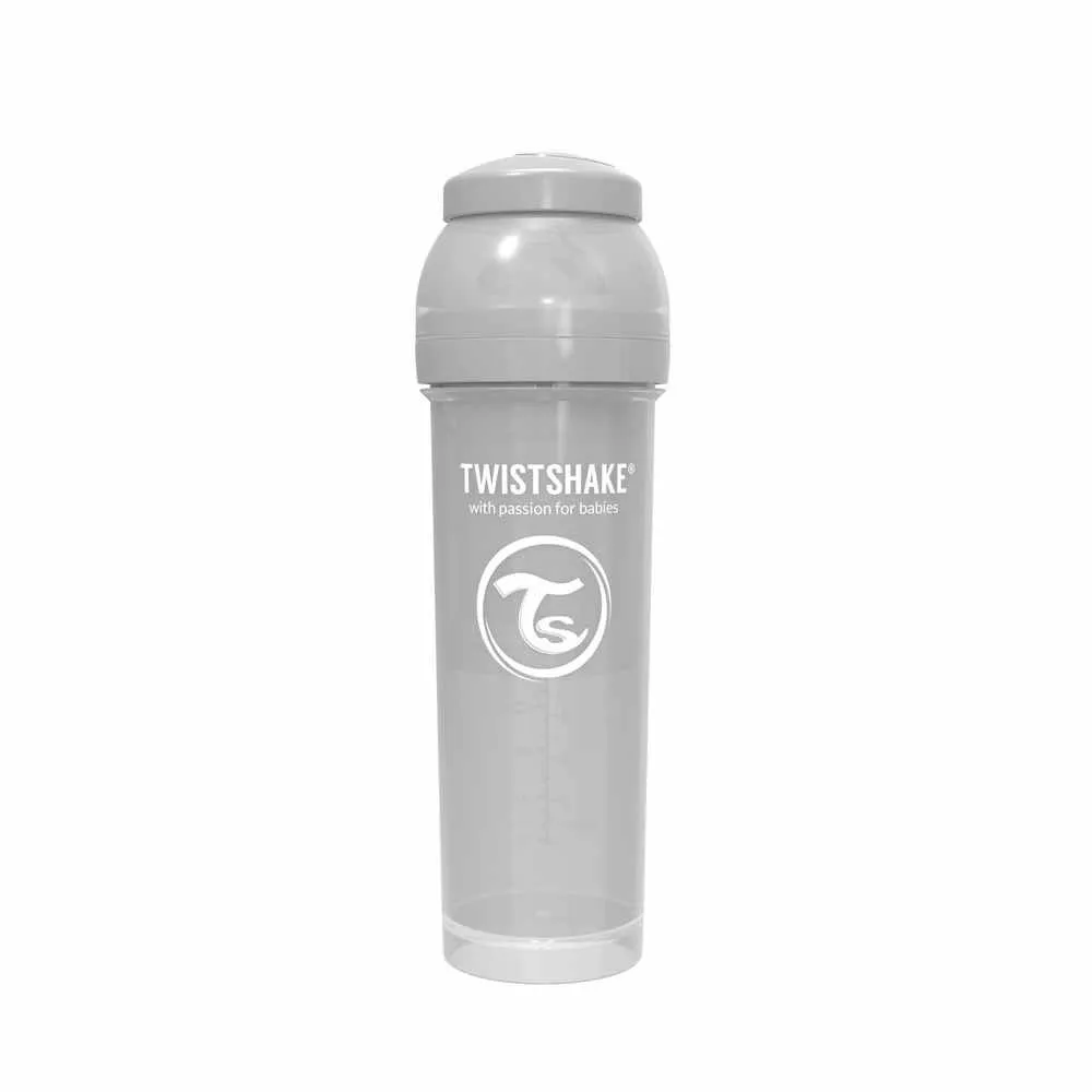 TWISTSHAKE FLASICA ZA BEBE 330 ML PASTEL GREY 