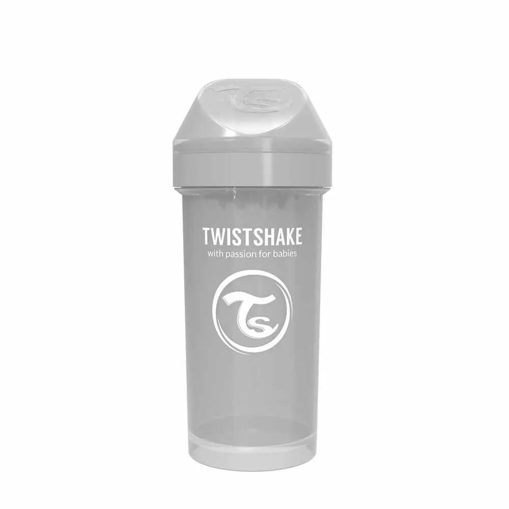 TWISTSHAKE DECIJA BOCA 360 ML 12 M PASTEL GREY 