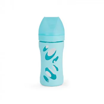 TWISTSHAKE ANTI-COLIC STAKLENA FLASICA 260ML PASTEL BLUE 