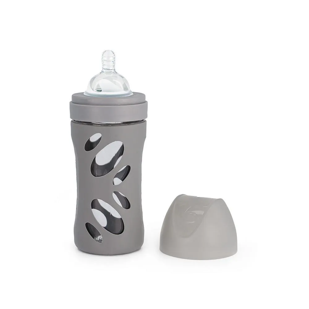TWISTSHAKE ANTI-COLIC STAKLENA FLASICA 260ML PASTEL GREY