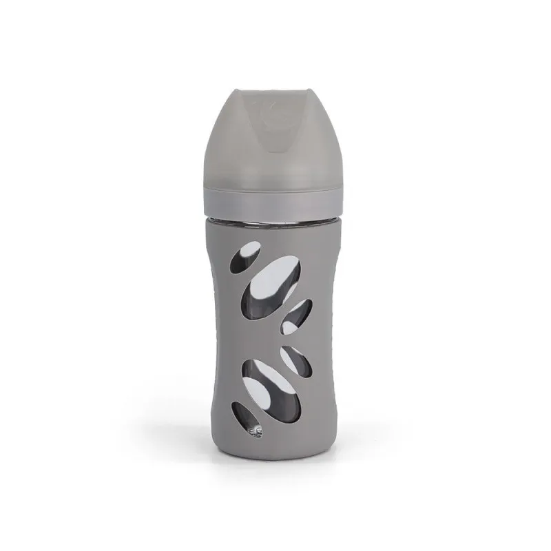 TWISTSHAKE ANTI-COLIC STAKLENA FLASICA 260ML PASTEL GREY