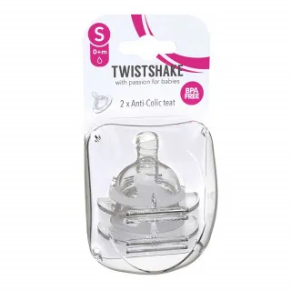 TWISTSHAKE ANTI-COLIC CUCLE 2X SMALL 0 M 