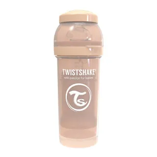 TWISTSHAKE FLAŠICA ZA BEBE 260ML PASTEL BEIGE