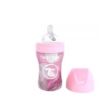 TWISTSHAKE FLASICA ZA BEBE 260ML MARBLE PINK 