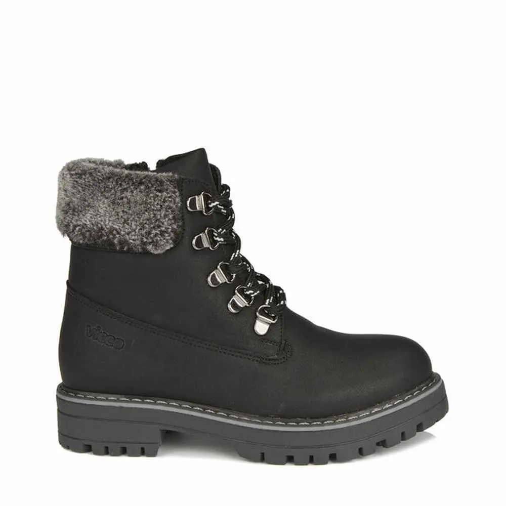 VICCO DUBOKE CIPELE ZED BLACK