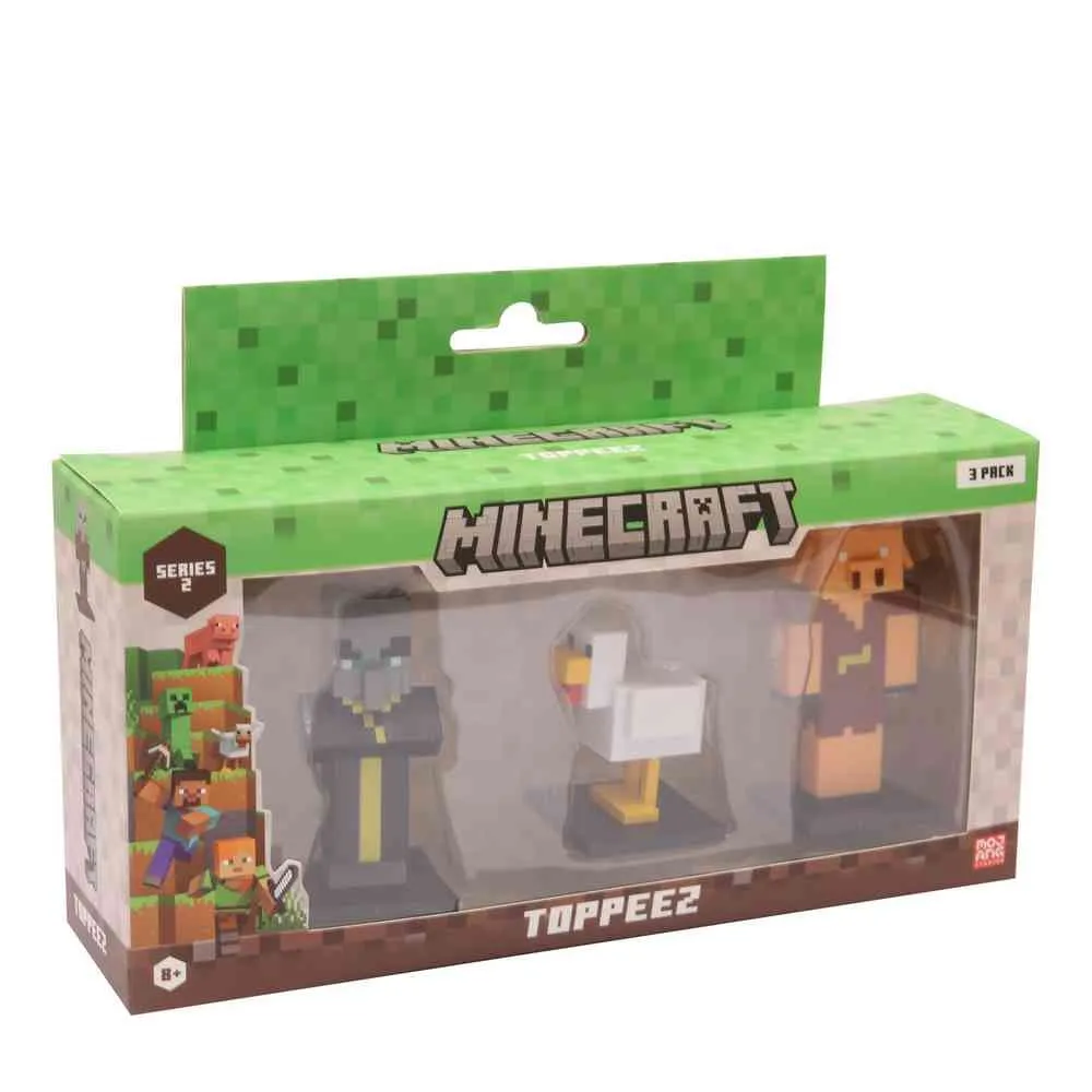 MINECRAFT 3D TOPEEZ FIGURE 