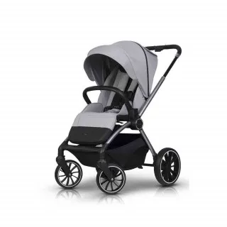 EUROCART EASY GO GIRO 2U1 KOLICA ZA BEBE CLOUDY GREY 