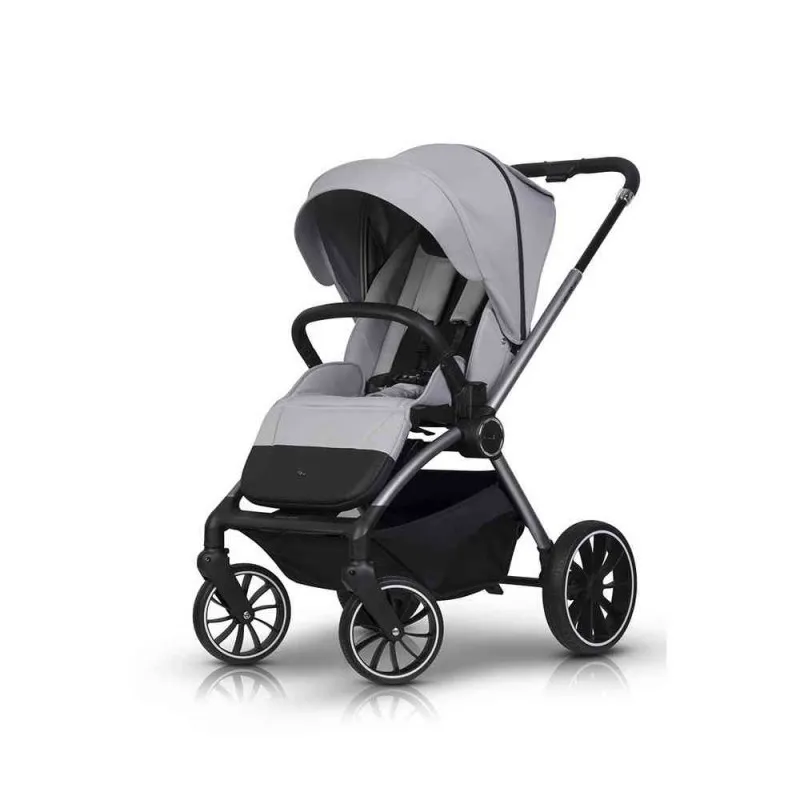 EUROCART EASY GO GIRO 2U1 KOLICA ZA BEBE CLOUDY GREY 
