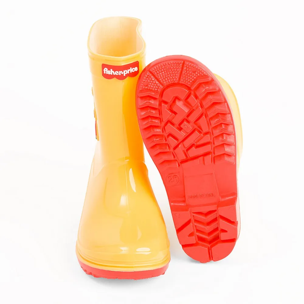 COOL CLUB GUMENE CIZME MATTEL FISHER PRICE WELLINGTON YELLOW