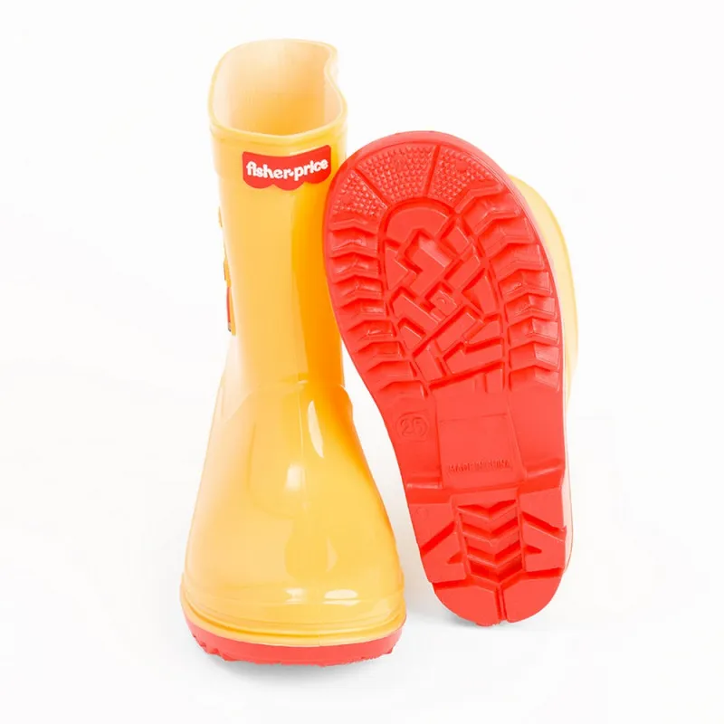 COOL CLUB GUMENE CIZME MATTEL FISHER PRICE WELLINGTON YELLOW