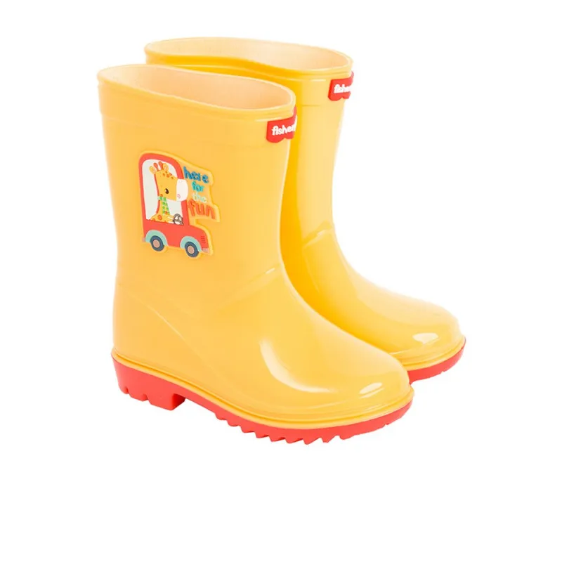 COOL CLUB GUMENE CIZME MATTEL FISHER PRICE WELLINGTON YELLOW