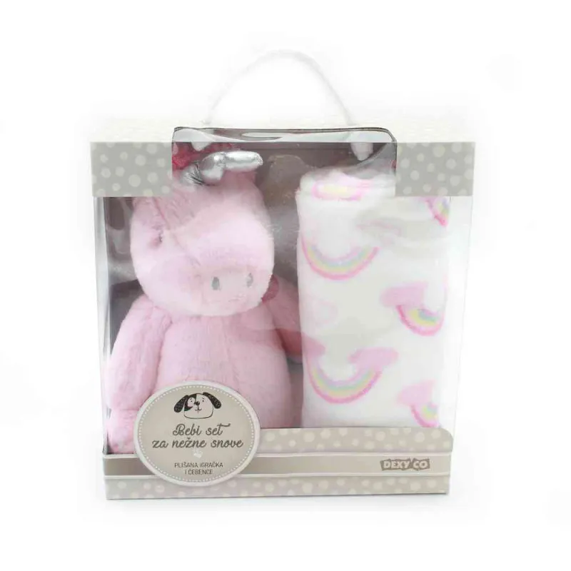 SWEET DREAMS CEBE I IGRACKA U KUTIJI JEDNOROG ROZE