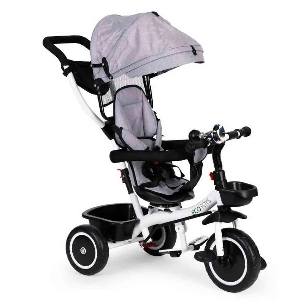 TRICIKL SA ROTIRAJUĆIM SEDIŠTEM 360 GRAY ECOTOYS 