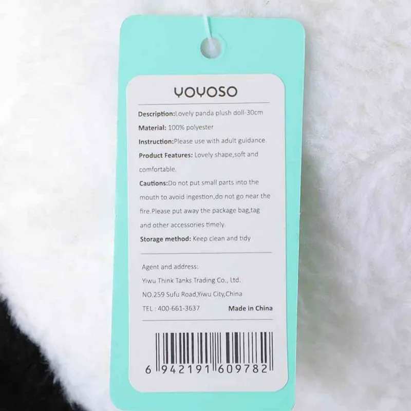 YOYOSO PLISANA IGRAČKA 30 CM PANDA 