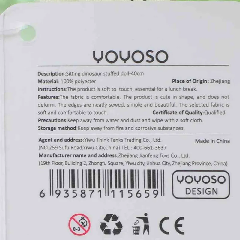 YOYOSO PLISANA IGRACKA