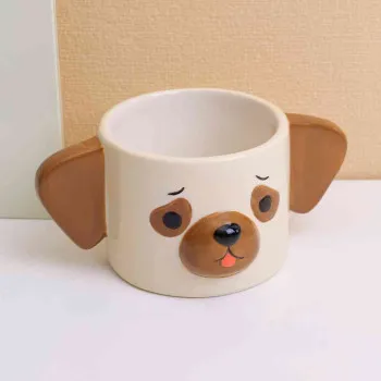 YOYOSO ŠOLJA 370 ML BEŽ KUCA 