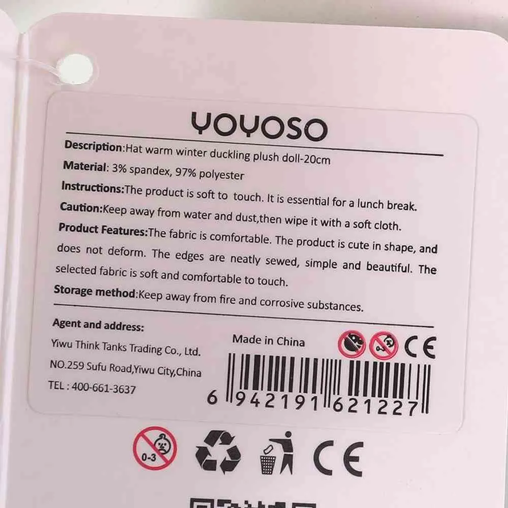 YOYOSO PLISANA IGRACKA DUCK 
