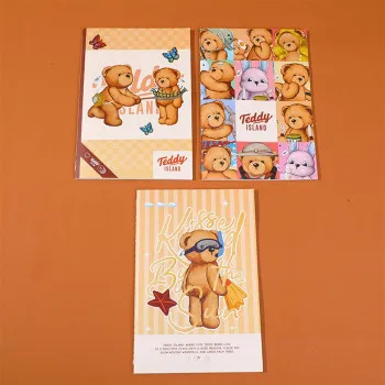 YOYOSO NOTES SET A5 TEDDY 