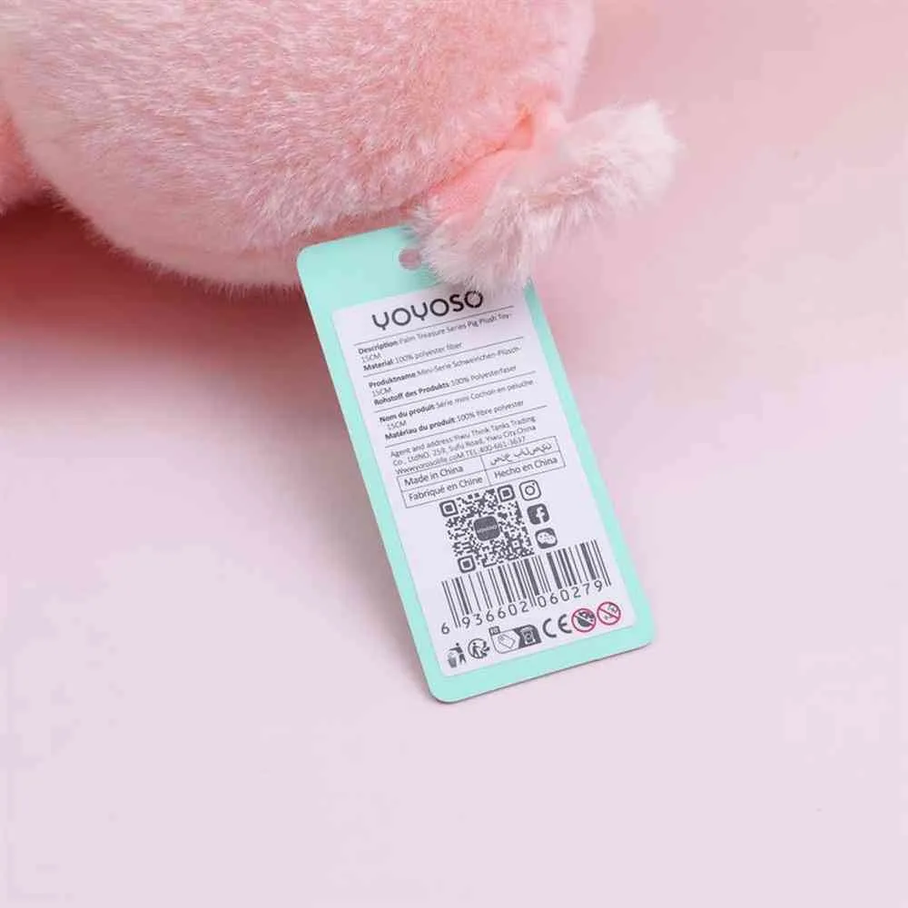 YOYOSO PLISANA IGRACKA 15CM PIG 