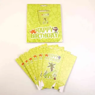 YOYOSO KUTIJA ZA KOKICE PARTY 6 KOM DINO