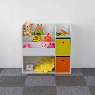 DRVENA DECIJA POLICA ORGANIZER SA POLICAMA 02A ECOTOYS 